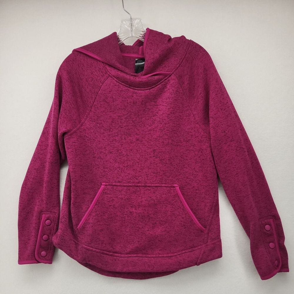 CHAMPION Women's Top Pink Size Medium M Sweatshirt Hoodie Pullover Casual